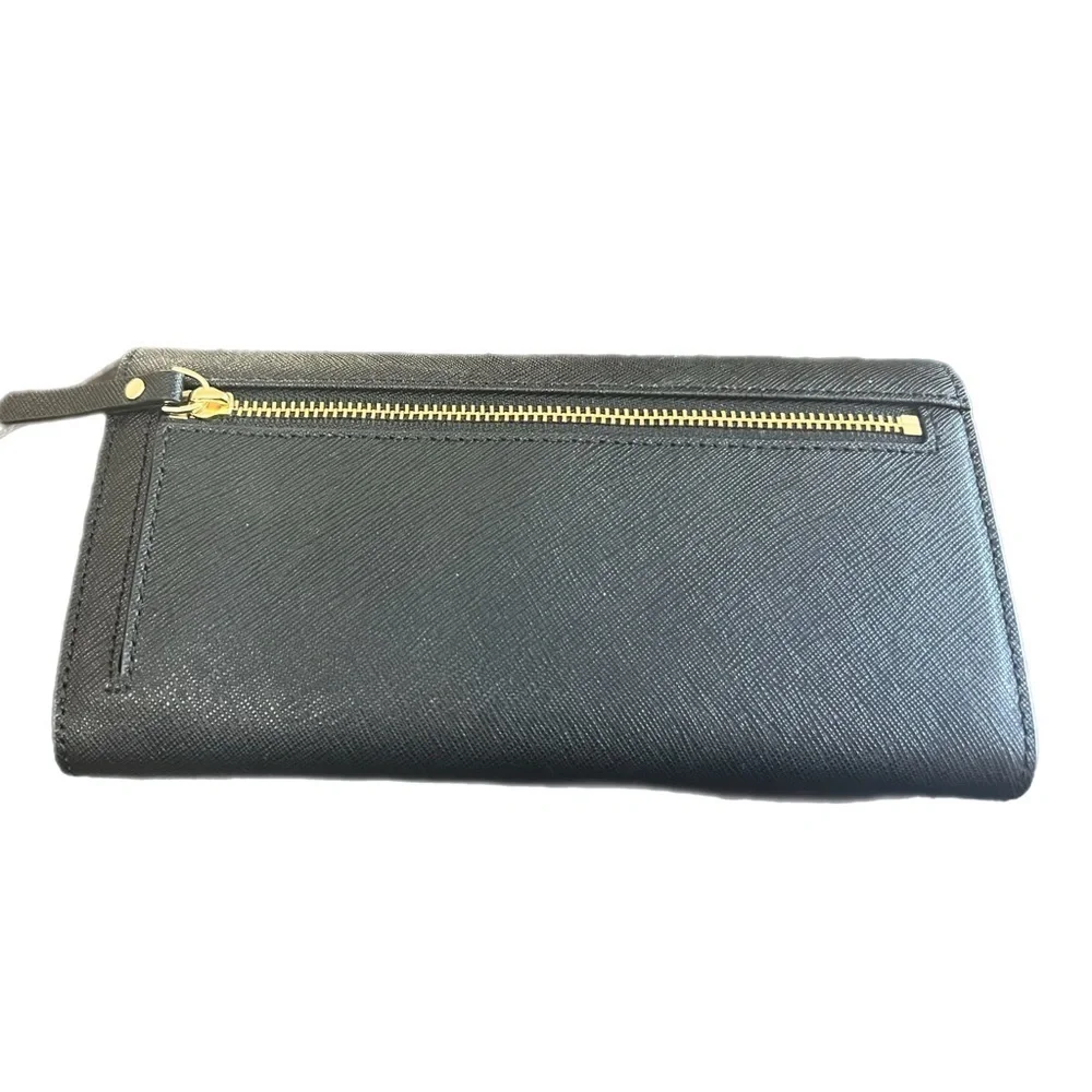 Kate Spade Rectangular Noir Wallet w/Cell Phone Holder